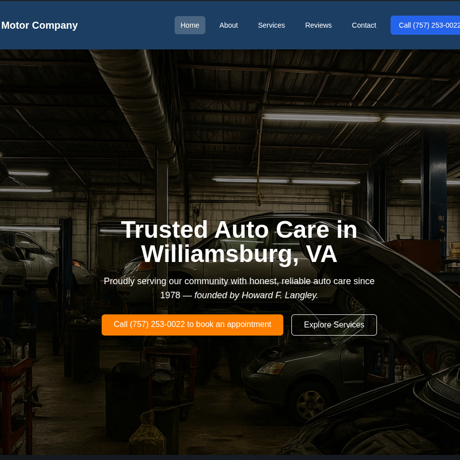 Howard Motor site thumbnail